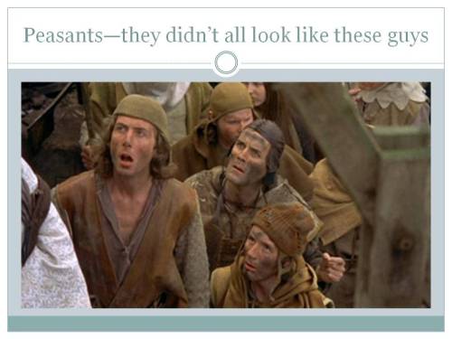 8 Monty Python villagers