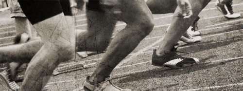 running the race beating the body