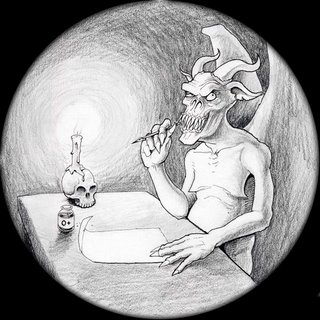 C S Lewis's demon Screwtape, writing about how much he just LOVES "historicism"